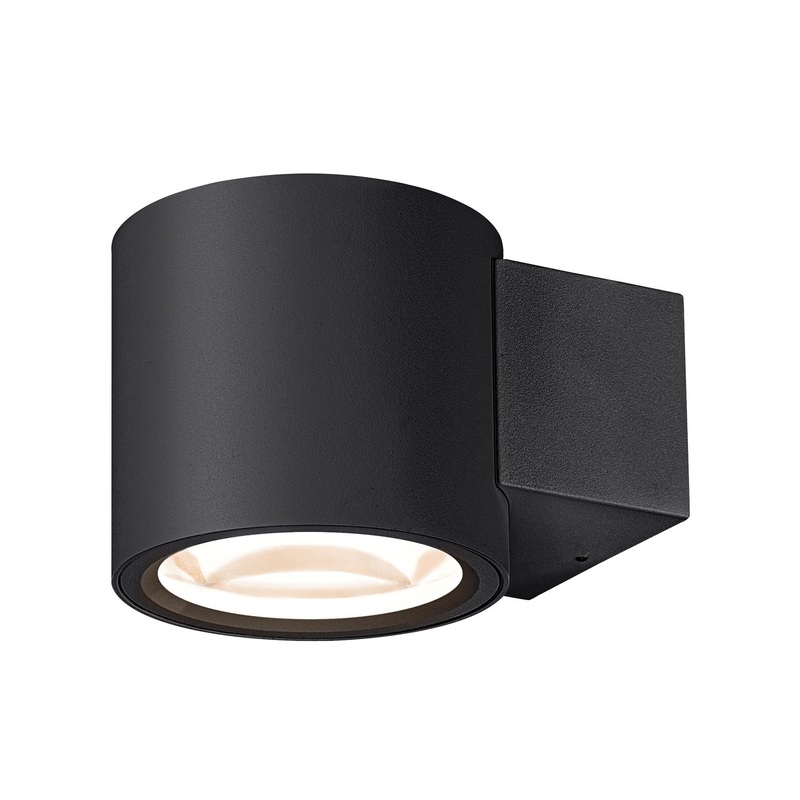 OCULUS WL PHASE, Wall-mounted light black 8.5W 570lm 2000-3000K CRI90 100 Dimmable