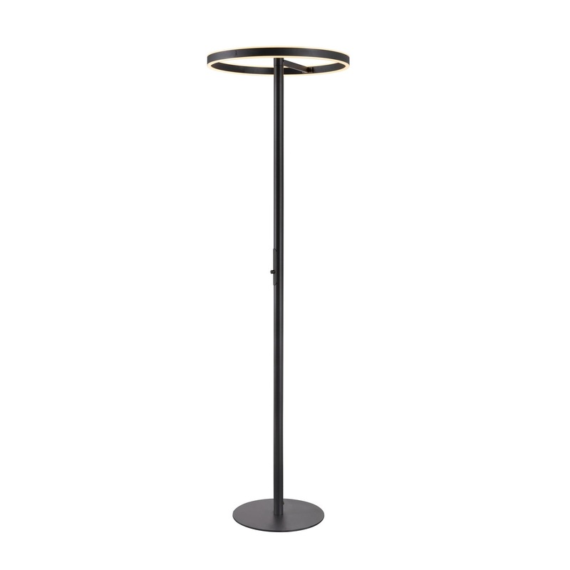 ONE STRAIGHT FL, Free-standing lamp black 20W 1200/1200lm 2700/3000K CRI90 140