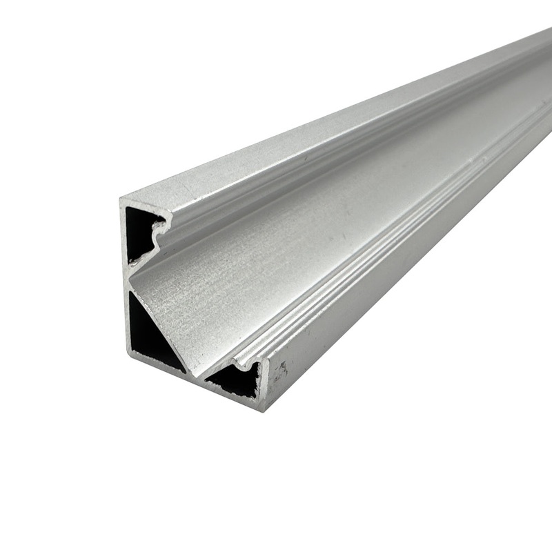 1 Metre Corner Surface Mounted Aluminium Profile, 18×25 mm