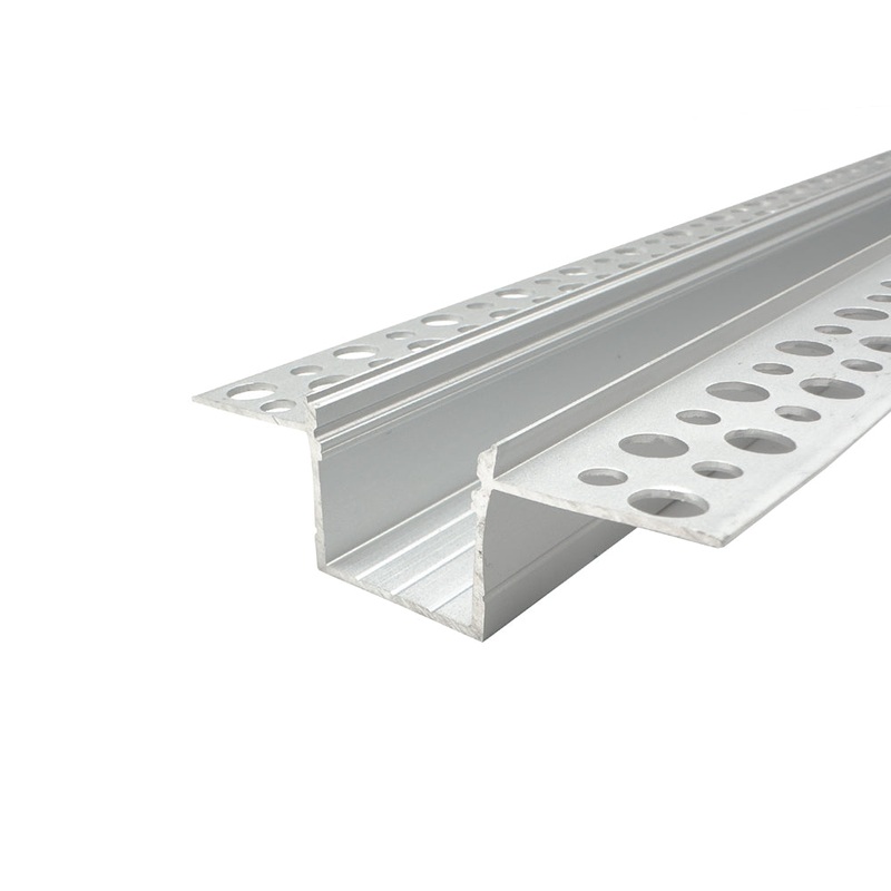 1 Metre Deep Trimless Aluminium Profile, 20×63 mm