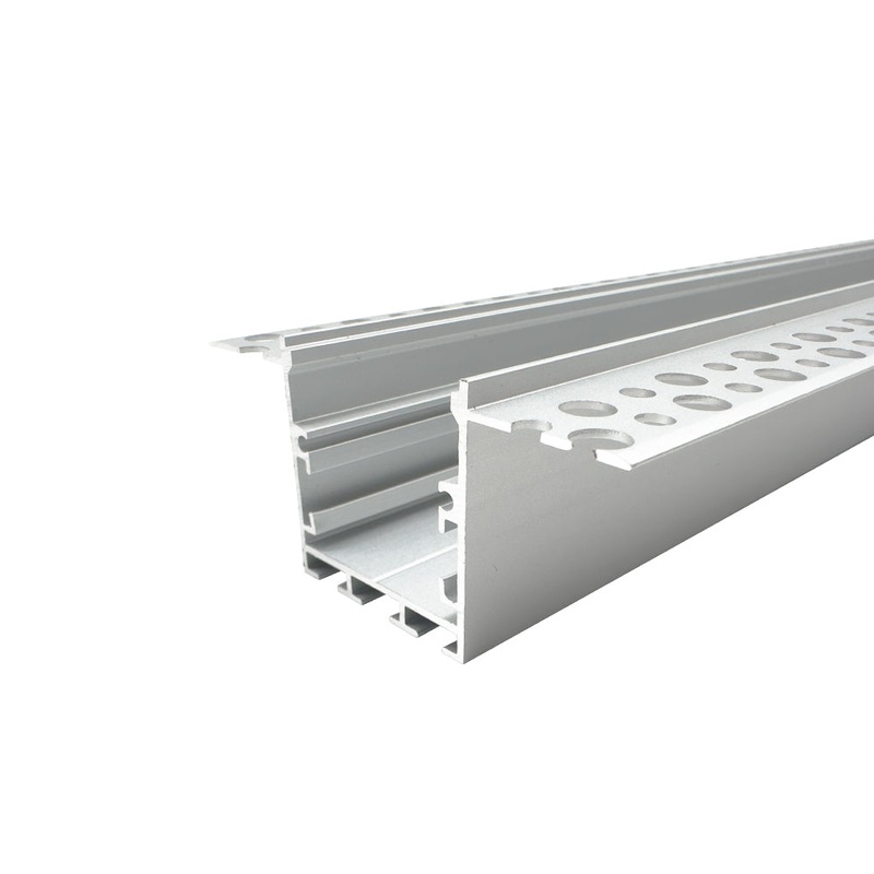 1 Metre Modular Trimless Aluminium Profile, 35×75 mm