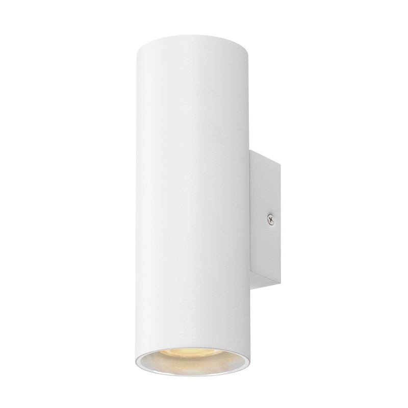ASTO TUBE, wall-mounted light, cylindrical, GU10, 2x max. 10 W, white