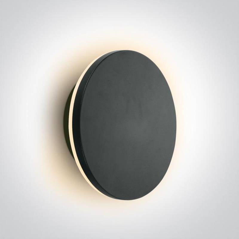 BLACK 15W WW IP65 230V TRIAC DIMMABLE DARK LIGHT