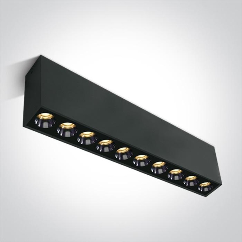 BLACK LED 24W WW IP20 38deg 230V DARK LIGHT