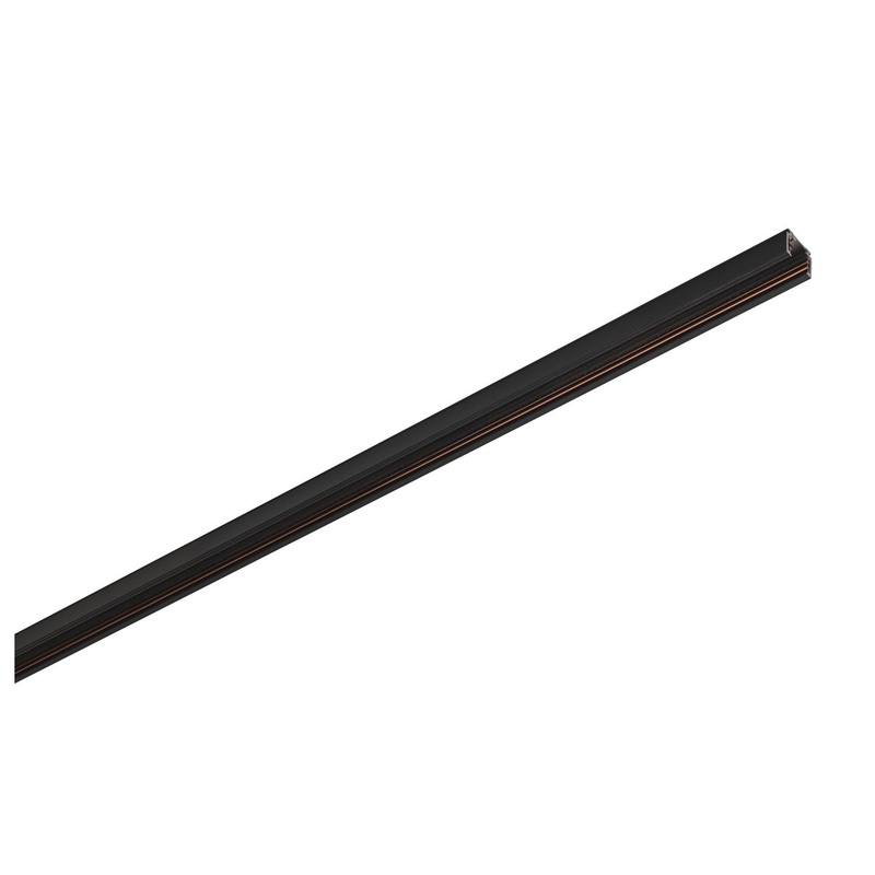 1m mounting track surface, 48V TRACK, black, DALI