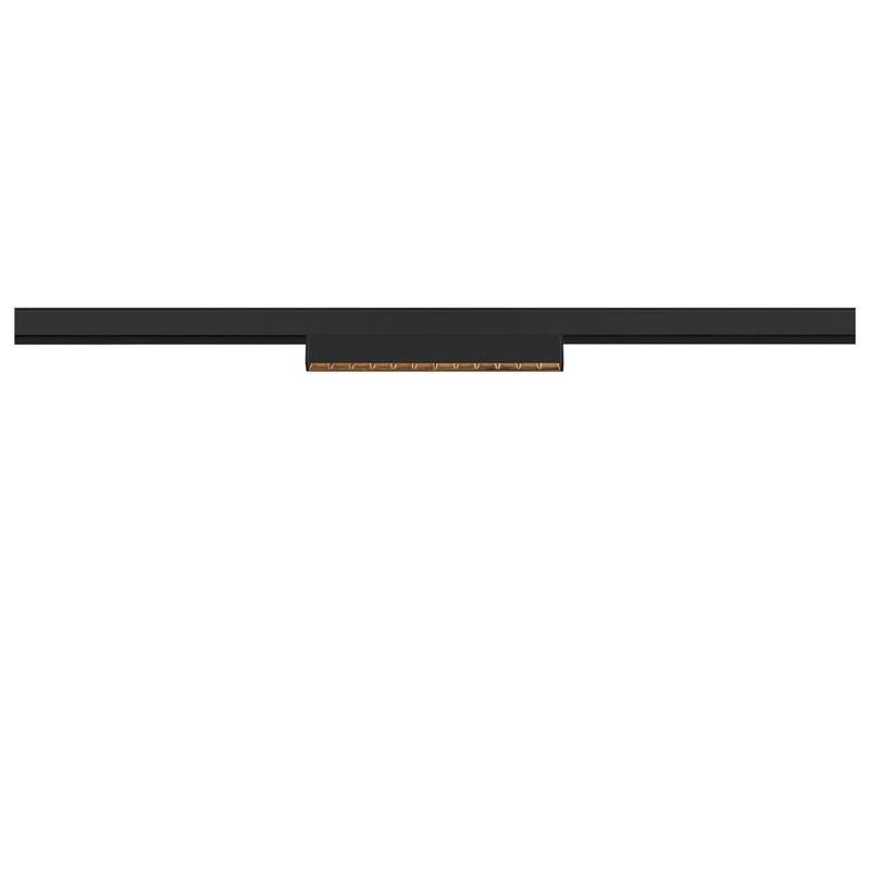 IN-LINE 22 48V TRACK, Darklight Reflector, DALI, spot, black / black, 7.3W, 580lm, 2700K, CRI90, 35