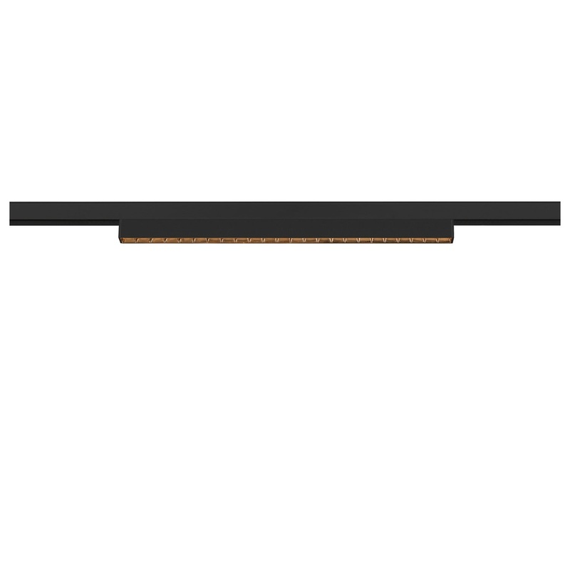 IN-LINE 44 48V TRACK, Darklight Reflector, DALI, spot, black / black, 14W, 1180lm, 2700K, CRI90, 35