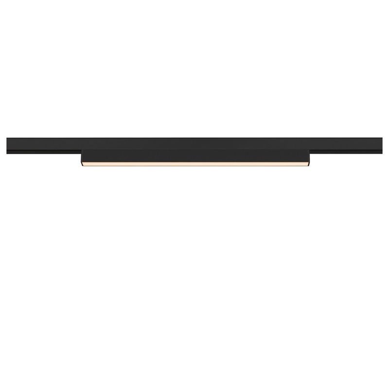 IN-LINE 44 48V TRACK, opal, DALI, spot, black 14W, 1140lm, 2700K, CRI90, 95