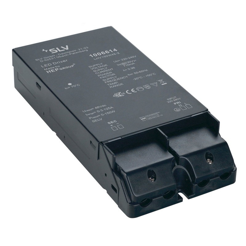LED power supply, 48V 150W black