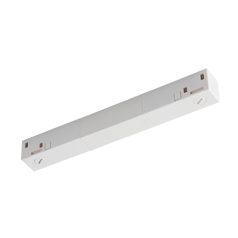 Longitudinal connector electric, 48V TRACK, white, DALI