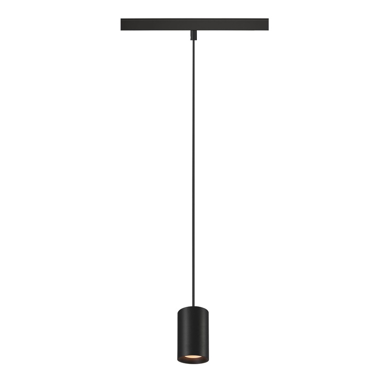 NUMINOS XS 48V TRACK DALI, pendant light, black / black, 8.7W, 620lm, 2700K, CRI90, 40
