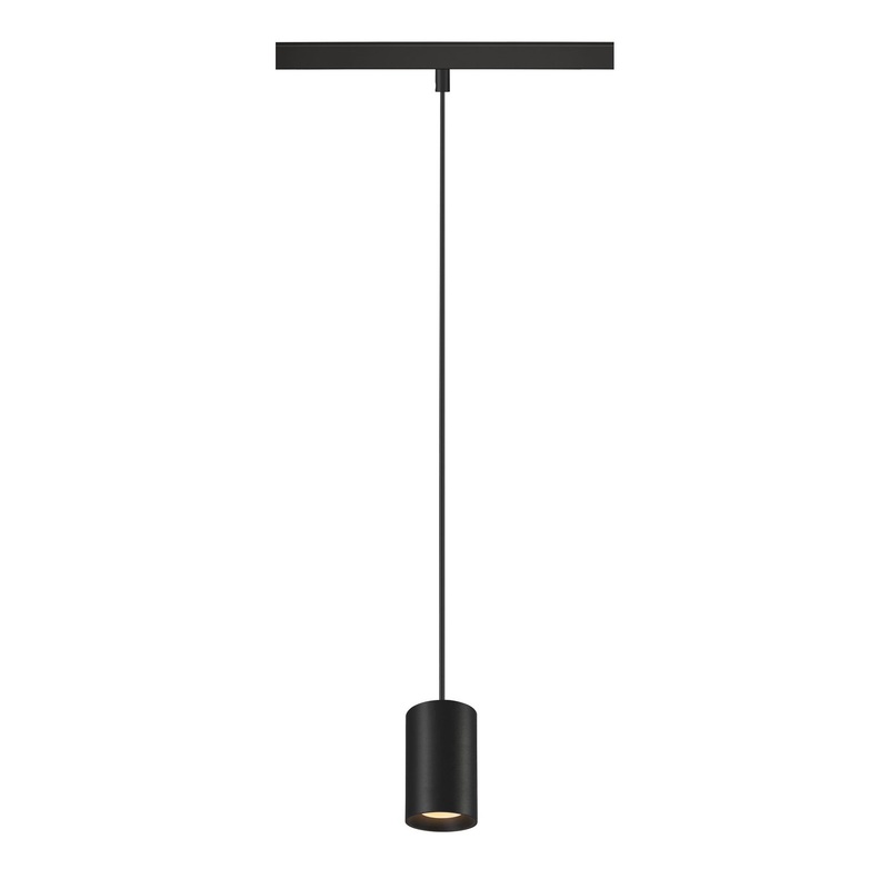 NUMINOS XS 48V TRACK DALI, pendant light, black / black, 8.7W, 700lm, 3000K, CRI90, 20
