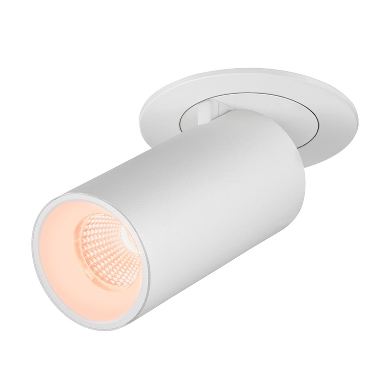 NUMINOS PROJECTOR S recessed ceiling light, 2700 K, 40, cylindrical, white / white