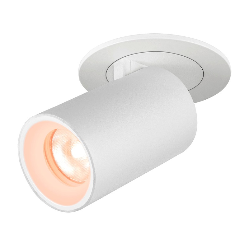 NUMINOS PROJECTOR XS recessed ceiling light, 2700 K, 40, cylindrical, white / white
