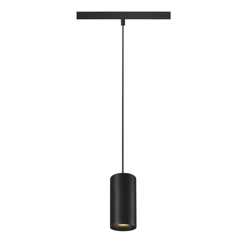 NUMINOS S 48V TRACK DALI, pendant light, black / black, 16W, 1030lm, 3000K, CRI90, 40
