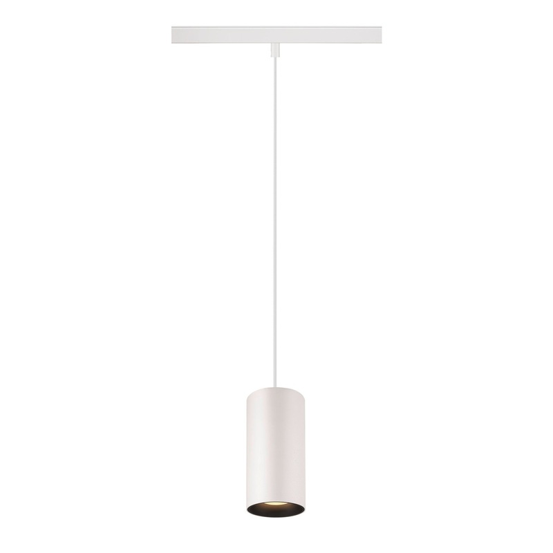 NUMINOS S 48V TRACK DALI, pendant light, white / black, 16W, 1030lm, 3000K, CRI90, 40