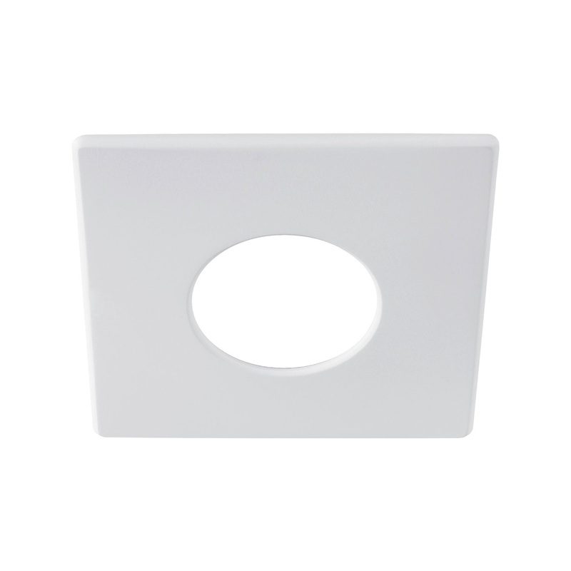 UNIVERSAL DOWNLIGHT cover, for downlight IP65, square, white