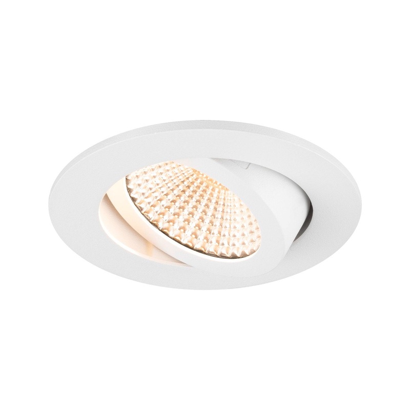 NEW TRIA 68, recessed ceiling light, 2700K, 60, IP 20, round, white