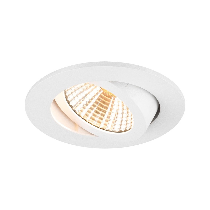 NEW TRIA UNIVERSAL 68, recessed ceiling light, 2500/3000/4000K, 38, IP 20, round, white