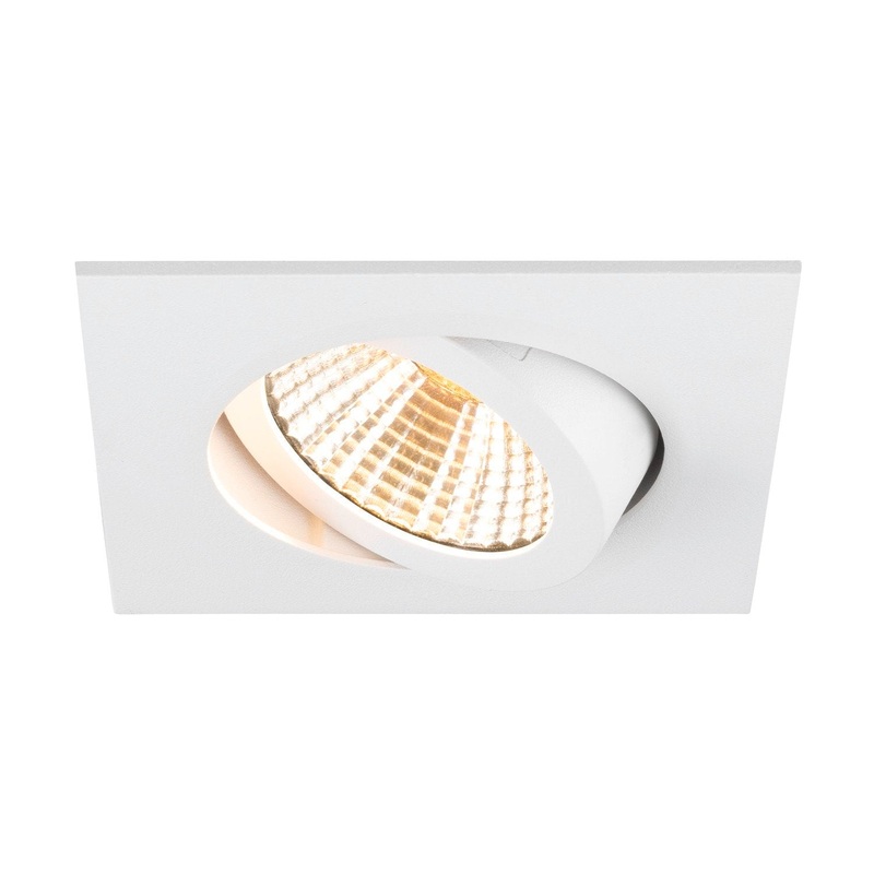 NEW TRIA UNIVERSAL 68, recessed ceiling light, 2500/3000/4000K, 38, IP 20, square, white
