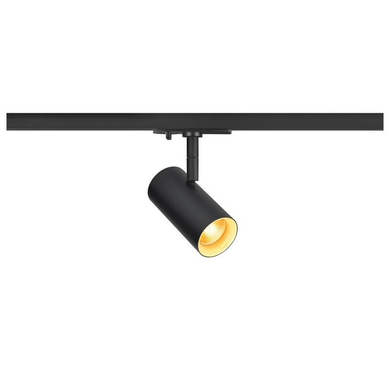 NOBLO SPOT, 1~ spot, round, 3000K, 6.2W, trailing-edge phase, 32, black