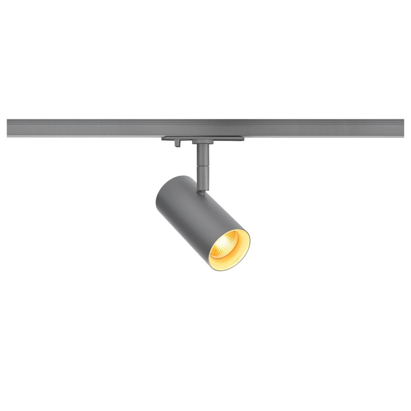 NOBLO SPOT, 1~ spot, round, 3000K, 6.2W, trailing-edge phase, 32, grey