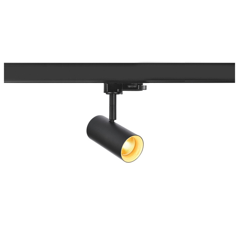 NOBLO SPOT, 3~ spot, round, 3000K, 6.2W, trailing-edge phase, 32, black