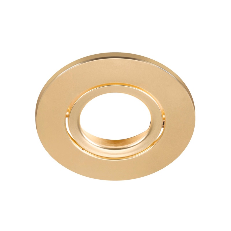 UNIVERSAL DOWNLIGHT cover, for downlight IP65, round, gold matt