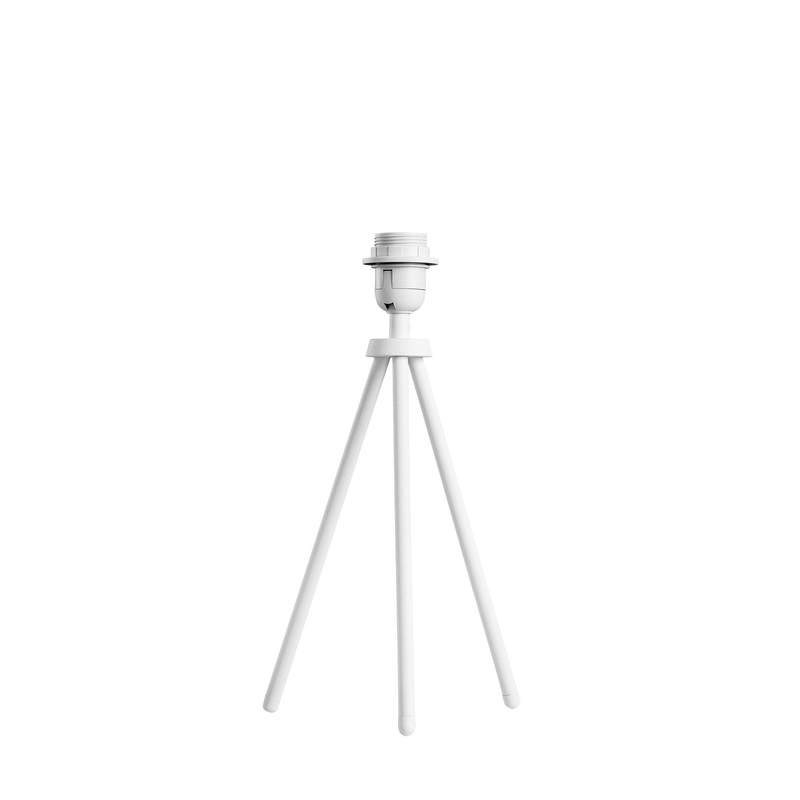 FENDA table lamp base II E27, Indoor table lamp in white without shade