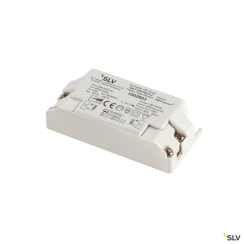 LED driver, 9.1 – 15W 350mA, dimmable