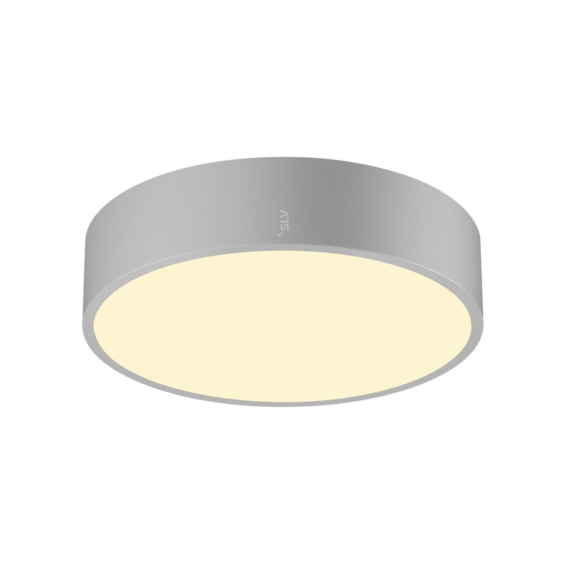MEDO 30, wall- and ceiling-mounted light, round, 2700/3000/4000K, 12W, trailing-edge phase, 110, grey