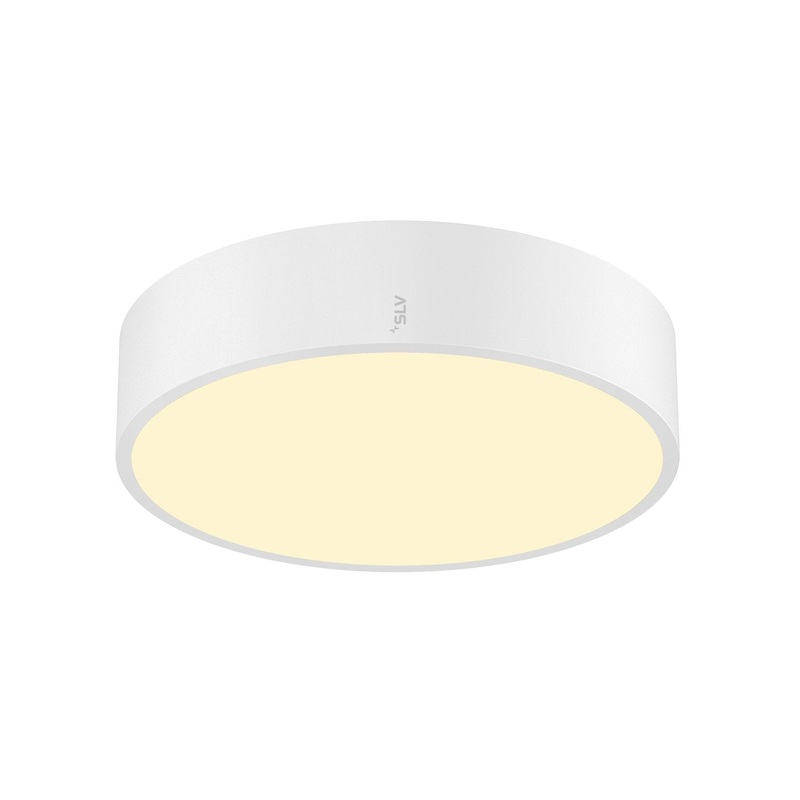 MEDO 30, wall- and ceiling-mounted light, round, 2700/3000/4000K, 12W, trailing-edge phase, 110, white
