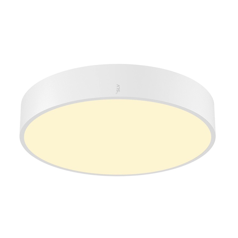 MEDO PRO 40, wall- and ceiling-mounted light, round, 3000/4000K, 19W, trailing-edge phase, 110, white