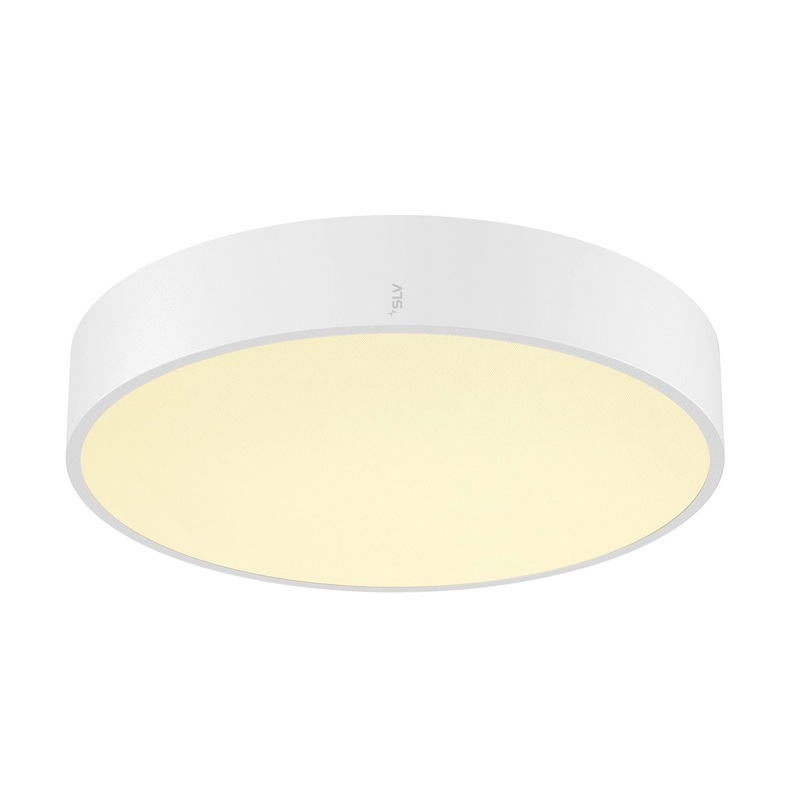 MEDO PRO 40, wall- and ceiling-mounted light, round, 3000/4000K, 19W, trailing-edge phase, 80, UGR<19, white