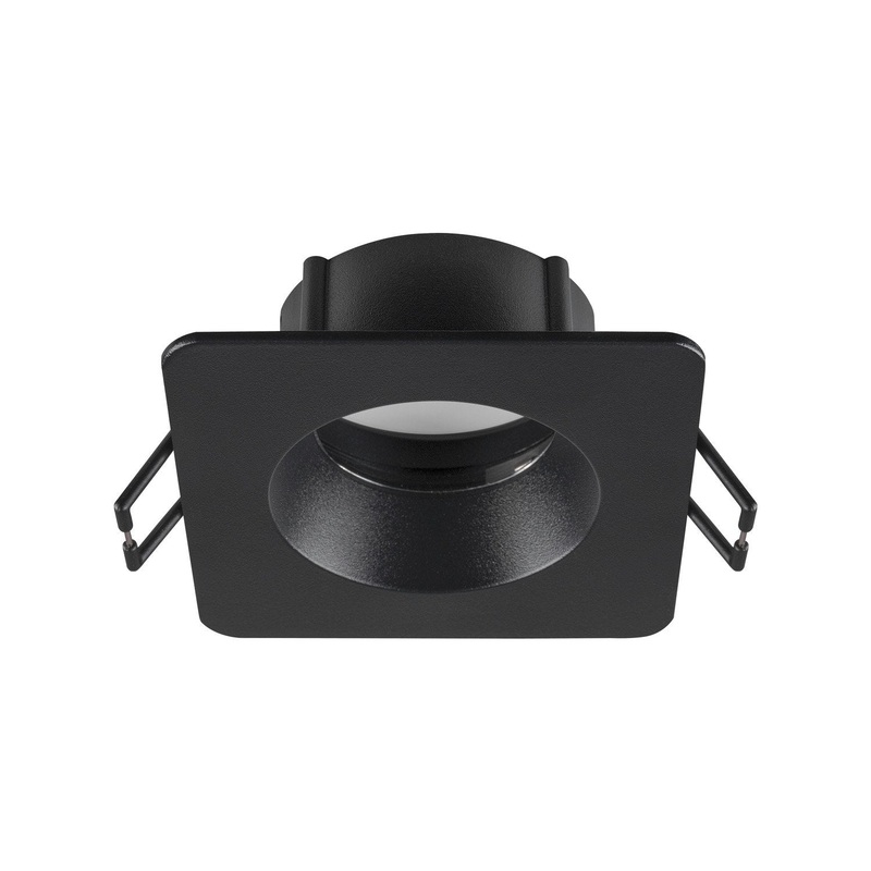 NEW TRIA 68, ceiling installation ring, L: 8.2 W: 8.2 H: 3.4 cm, IP 65, black