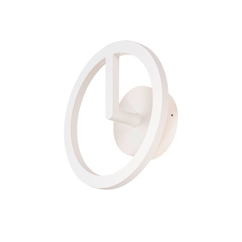 Q-RING, wall light, 3000K, PHASE, IP65, white