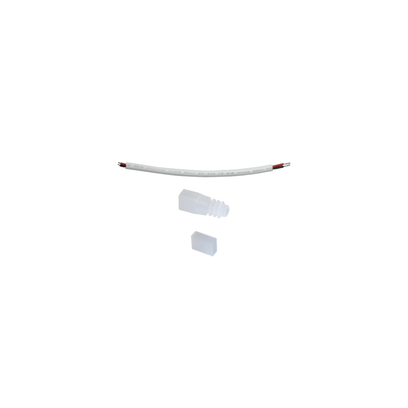 CSP LED Strip IP68 end cap set with cable