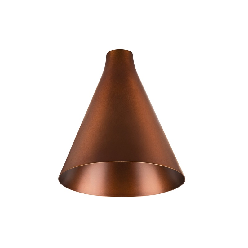 LALU CONE 15, Lampshade, Mix&Match, H:17 cm, bronze
