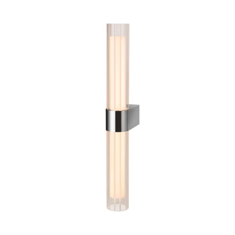 LYGANT double, wall-mounted light, 3000K, 11W, chrome